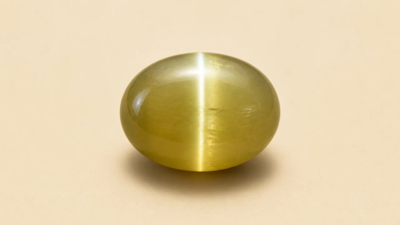 Symbolic review image of Chrysoberyl Cat’s-eye (Vaidurya)