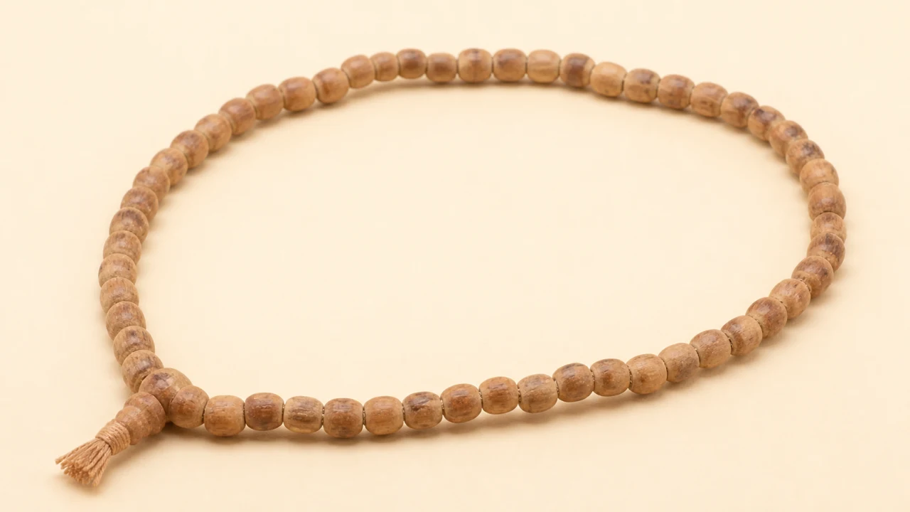 Symbolic review image of Tulsi Japa Mala